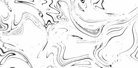 abstract black marble textures with liquid effect on a white background. 