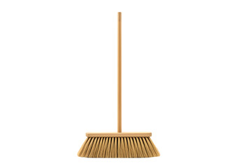 Natural Fiber Broom Wooden Handle Broom Straw Broom Cleaning Broom EcoFriendly Broom Household Broom Image Photo Picture isolated on transparent background