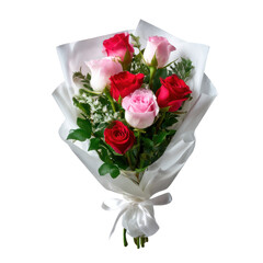 bouquet of red roses