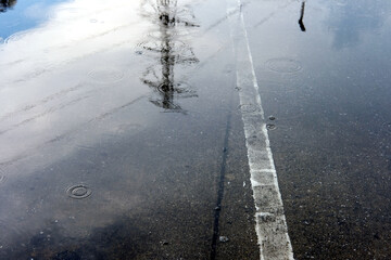 wet street