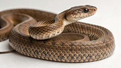 De Kay&rsquo;s Brown Snake on studio background