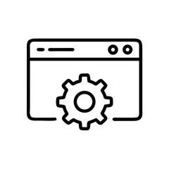 Setting website on transparent background for web and graphic design