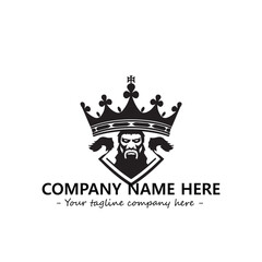 King logo company design vector illustration