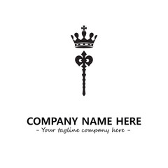 King logo company design vector illustration