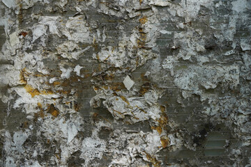 Peeling, wrinkled, grunge, cracked background texture.