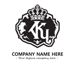 King logo company design vector illustration