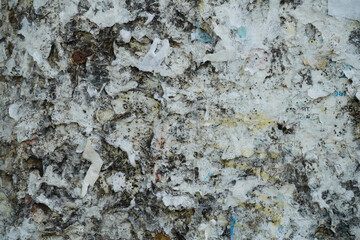 Peeling, wrinkled, grunge, cracked background texture.