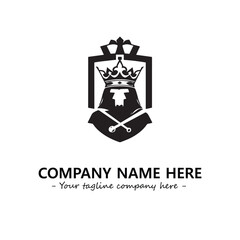 King logo company design vector illustration