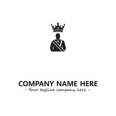 King logo company design vector illustration