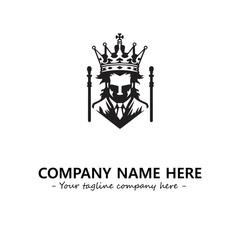 King logo company design vector illustration