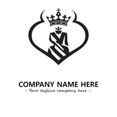 King logo company design vector illustration