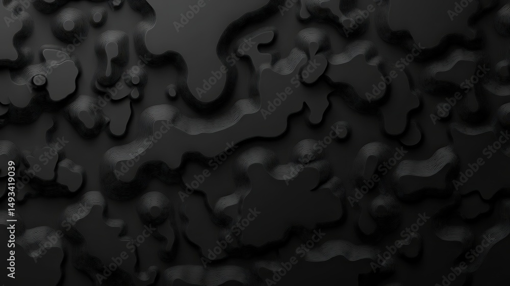 Aufkleber dark background adorned with numerous small white dots creating a unique and eye-catching pattern fo