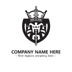 King logo company design vector illustration