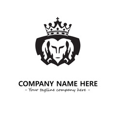 King logo company design vector illustration