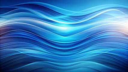 Fototapeta premium abstract blue wave background
