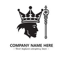 King logo company design vector illustration