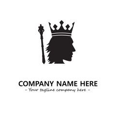 King logo company design vector illustration