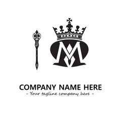 King logo company design vector illustration