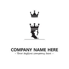 King logo company design vector illustration