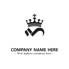 King logo company design vector illustration