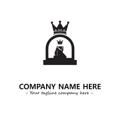 King logo company design vector illustration