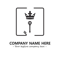 King logo company design vector illustration