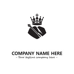 King logo company design vector illustration