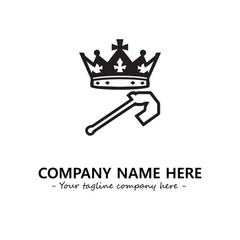 King logo company design vector illustration