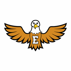 Obraz premium eagle with wings