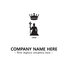 King logo company design vector illustration