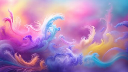 Obraz premium An abstract, colorful background for design; a soft-focus backdrop; a blurred backdrop