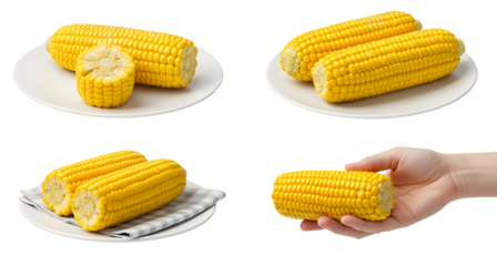 Buy fresh sweet corn on the cob kernels for sale online delicious yellow corn recipe ideas and nutrition facts festa junina - june festivals on transparent background
