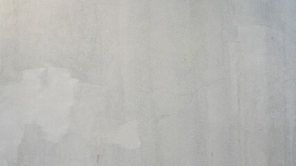 Cracked wall texture, damage stain background. White dirty old crack broken concrete wall,...