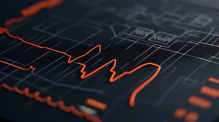 Technical graphic display