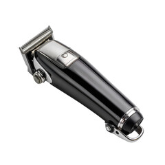  Electric Hair Clipper with Assorted Cutting Nozzles on Transparent Background