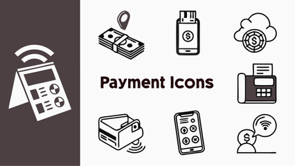 vector set of business cards with business people