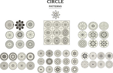 Circular Decorative Frame Collection