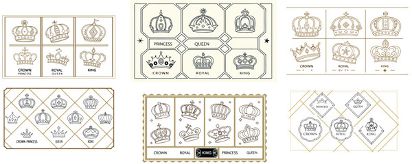 set of crown vector