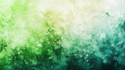 Abstract Green and Yellow Grunge Texture