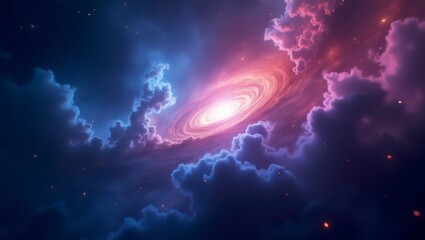 Galaxy Nebula Cloudscape