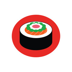 Sushi Vector High Quality Japanese Food Illustration Design