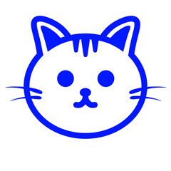 blue cute cat