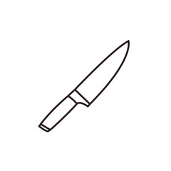 kitchen knife chef steel blade vector emoji illustration symbol sign icon