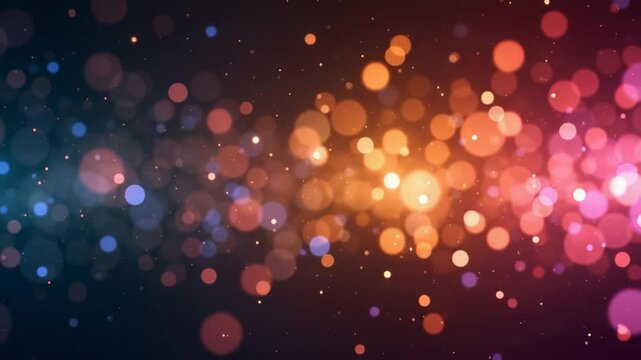 background of abstract glitter lights
