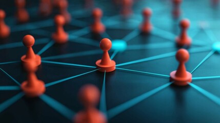 Depiction of synergy and connections found in modern business environments.