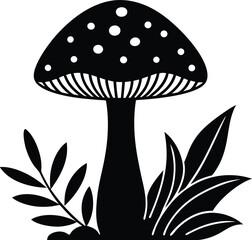 mushroom vector illustration