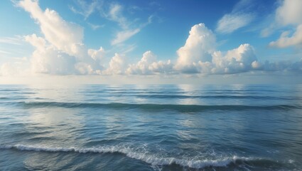 Easy brief vacation; Infinite landscape; Sunny autumn afternoon at the beach