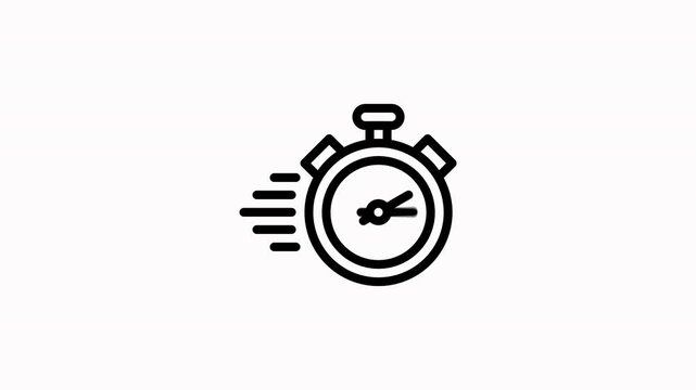 stopwatch animated icon