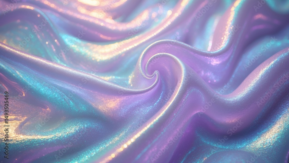 Poster holographic gradient pattern. abstract background with variations and hues. gradient. glimmer effect