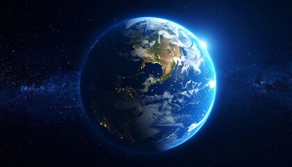 earth in space
